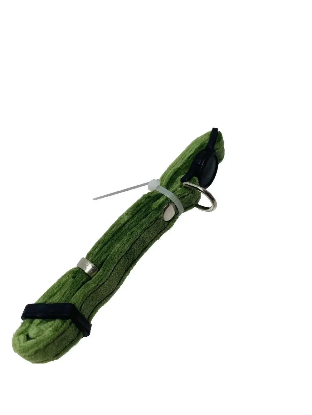 Brand New Breakaway Puppy Collar - Adjustable Size and Super Soft Velvet Green